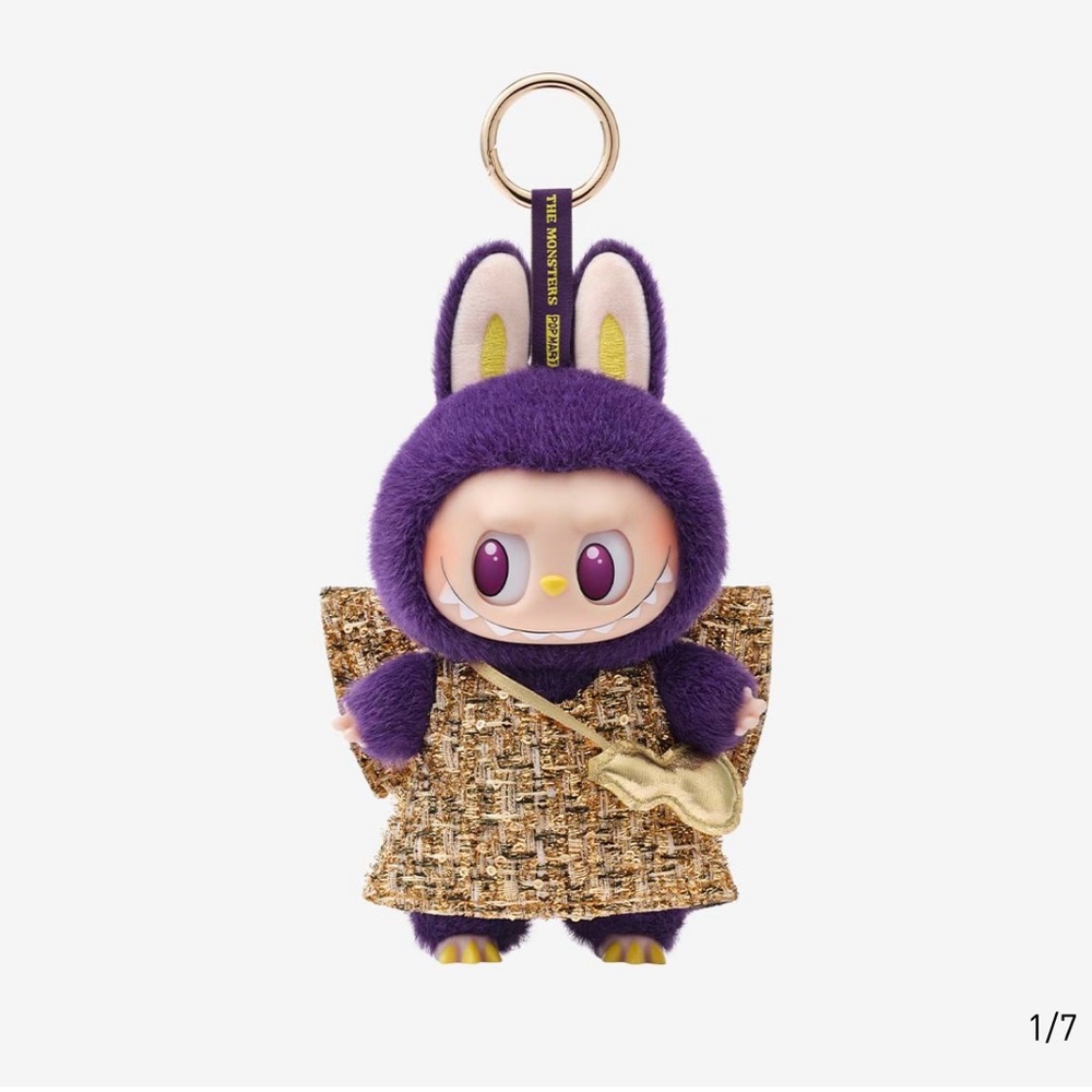 LABUBU × PRONOUNCE - WINGS OF FORTUNE Vinyl Plush Hanging Card